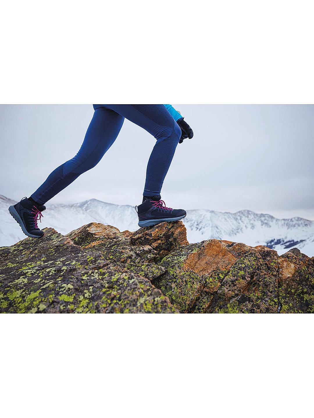 Columbia Women Black Trailstorm Mid Omni Heat Boots (Waterproof)