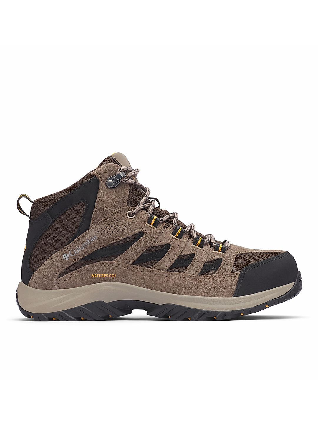 Columbia Mens Brown CRESTWOOD MID WATERPROOF