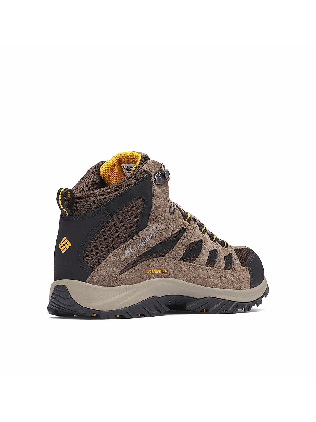 Columbia Mens Brown CRESTWOOD MID WATERPROOF