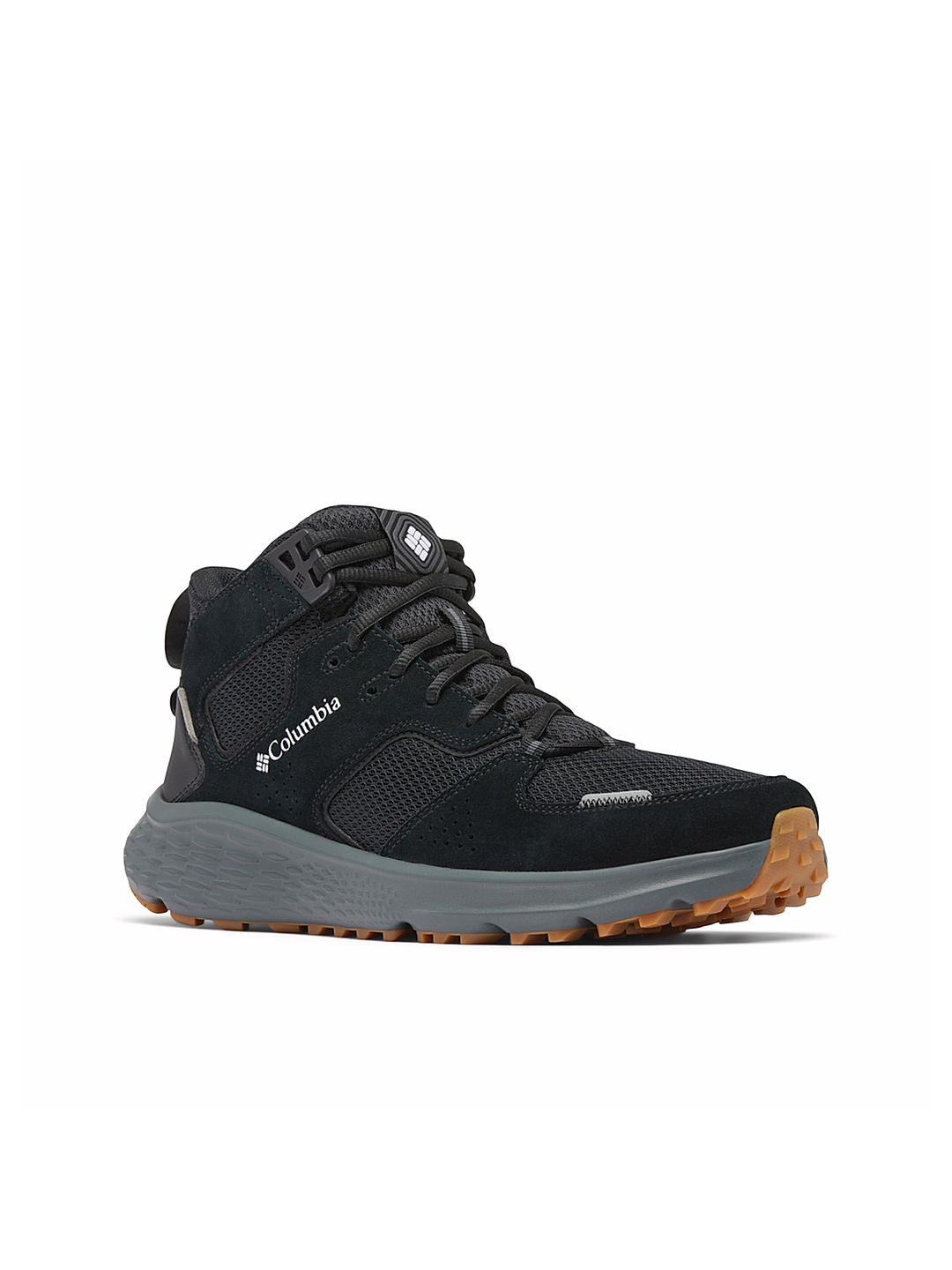 Columbia Mens Black Benson Mid Shoes