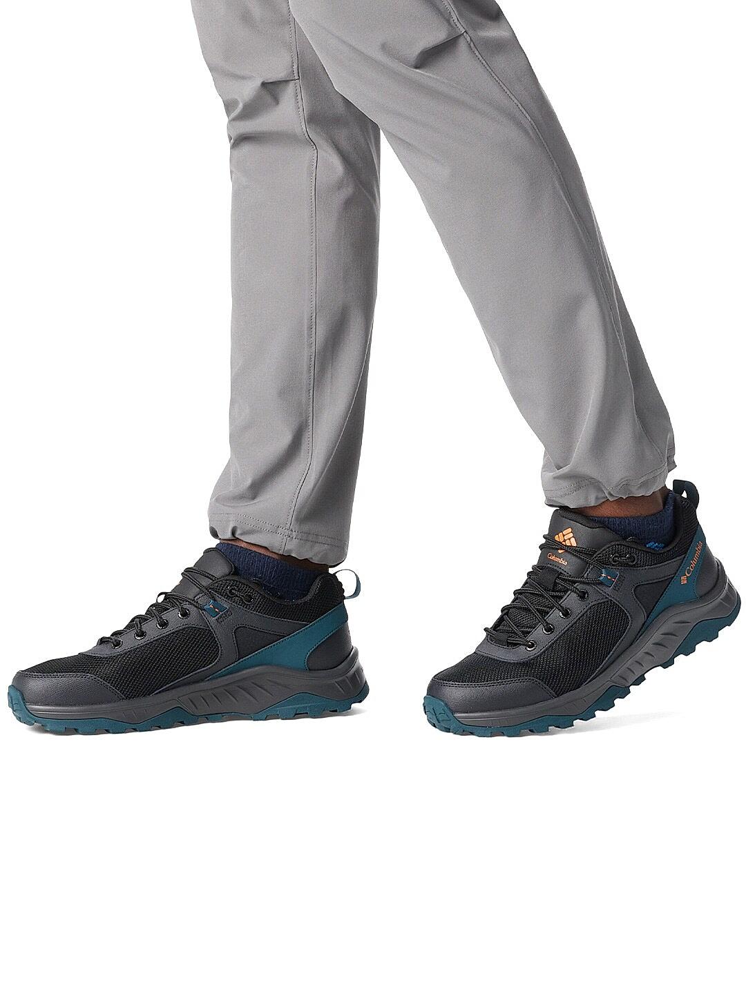 Columbia Men Black Trailstorm Ascend Shoes (Waterproof)
