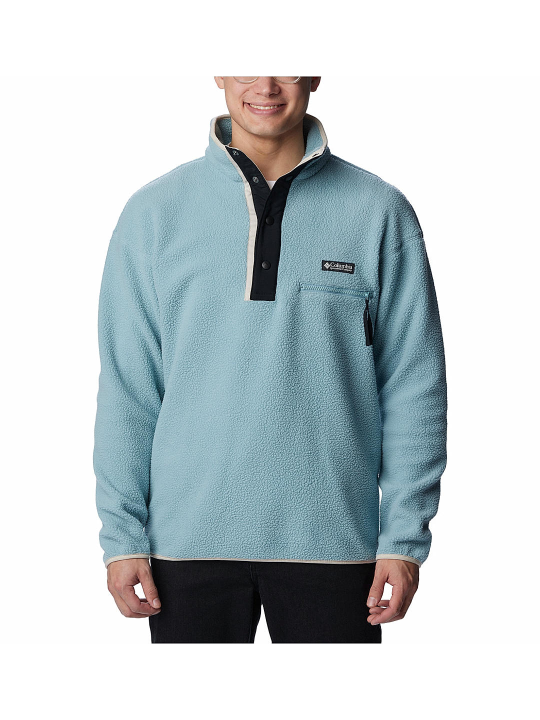 Columbia three lakes half snap sweater outlet