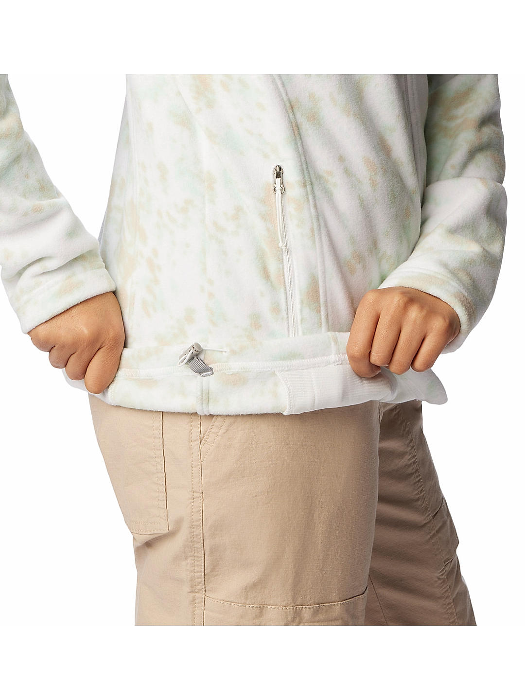 Columbia Womens Multi Fast Trek Printed Fleece Jacket