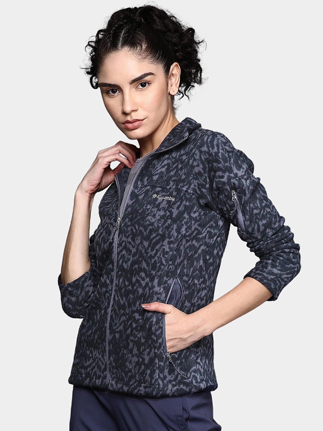 Buy Blue Fast Trek Printed Jkt for Women Online at Columbia Sportswear 488224