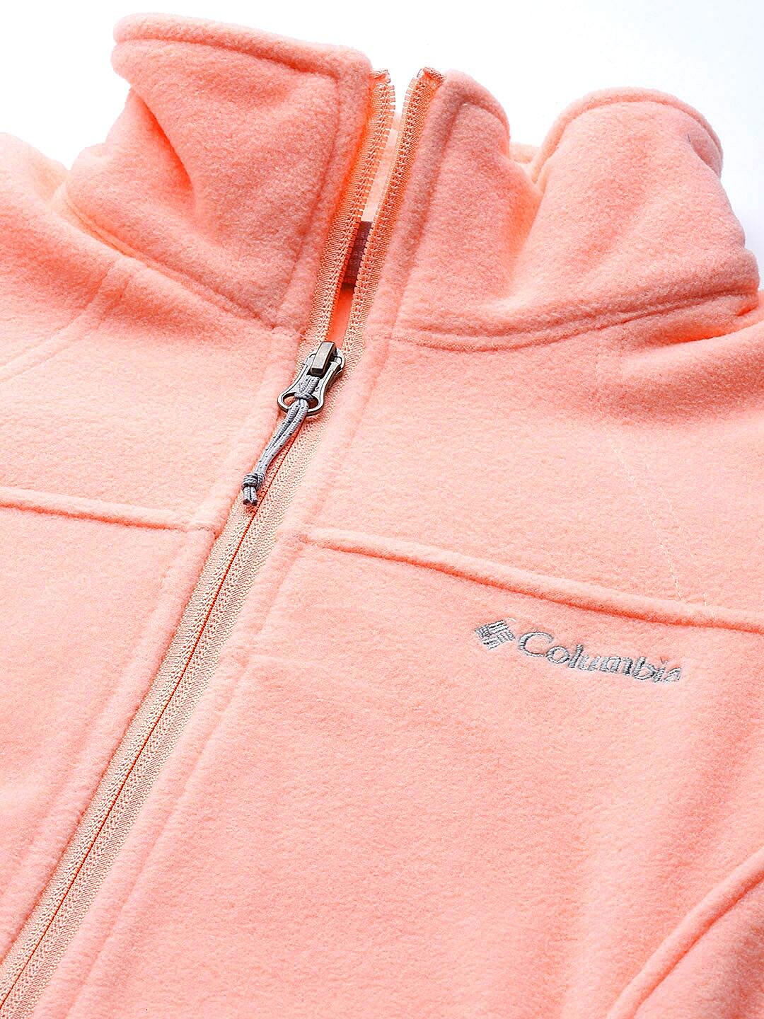 Columbia Womens Orange Fast Trek II Fleece Jacket