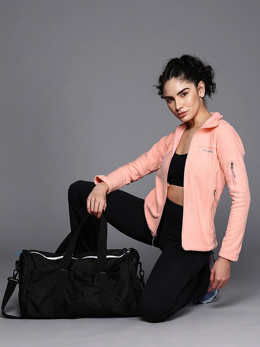 Columbia Womens Orange Fast Trek II Fleece Jacket