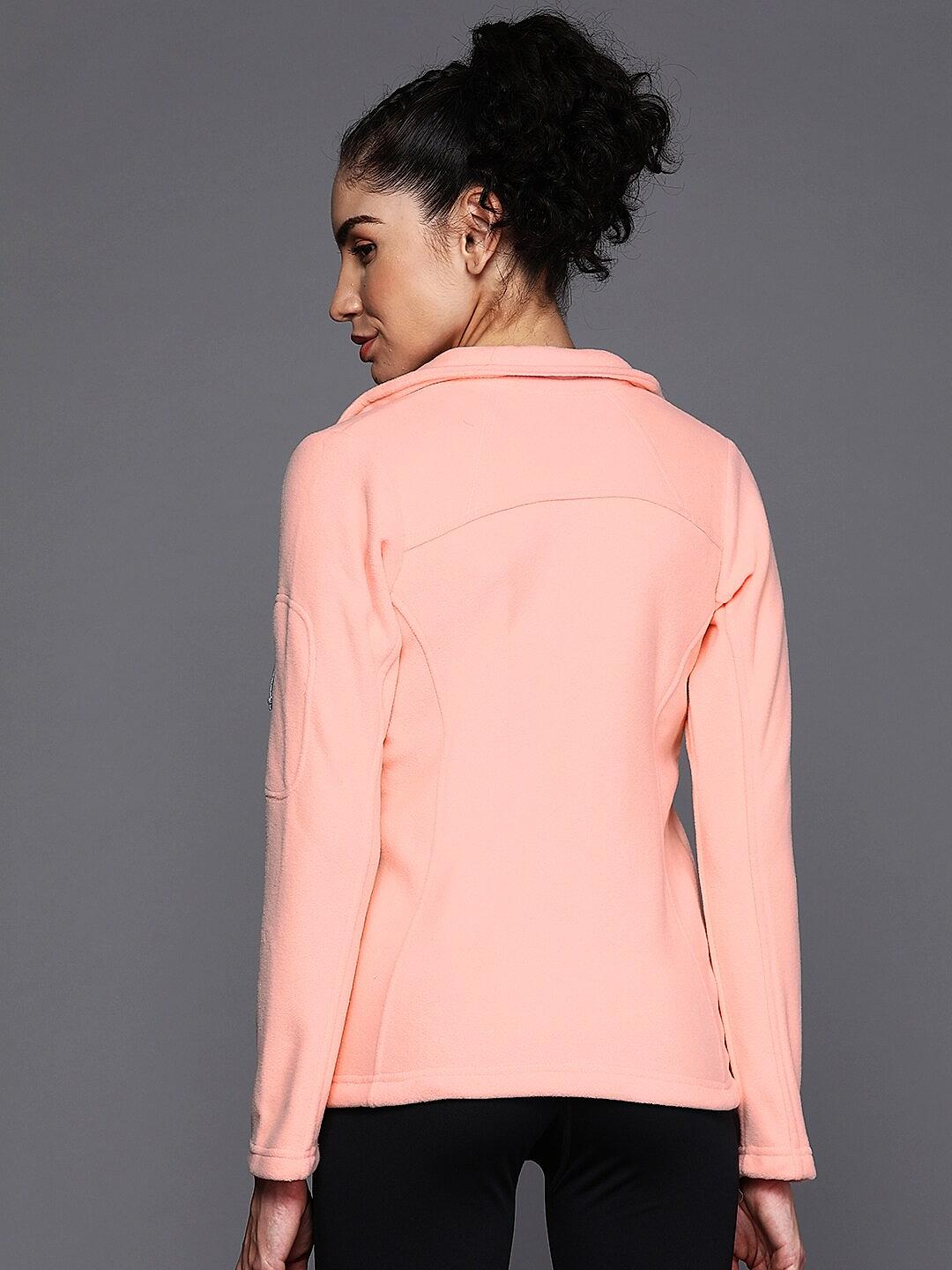 Columbia Womens Orange Fast Trek II Fleece Jacket