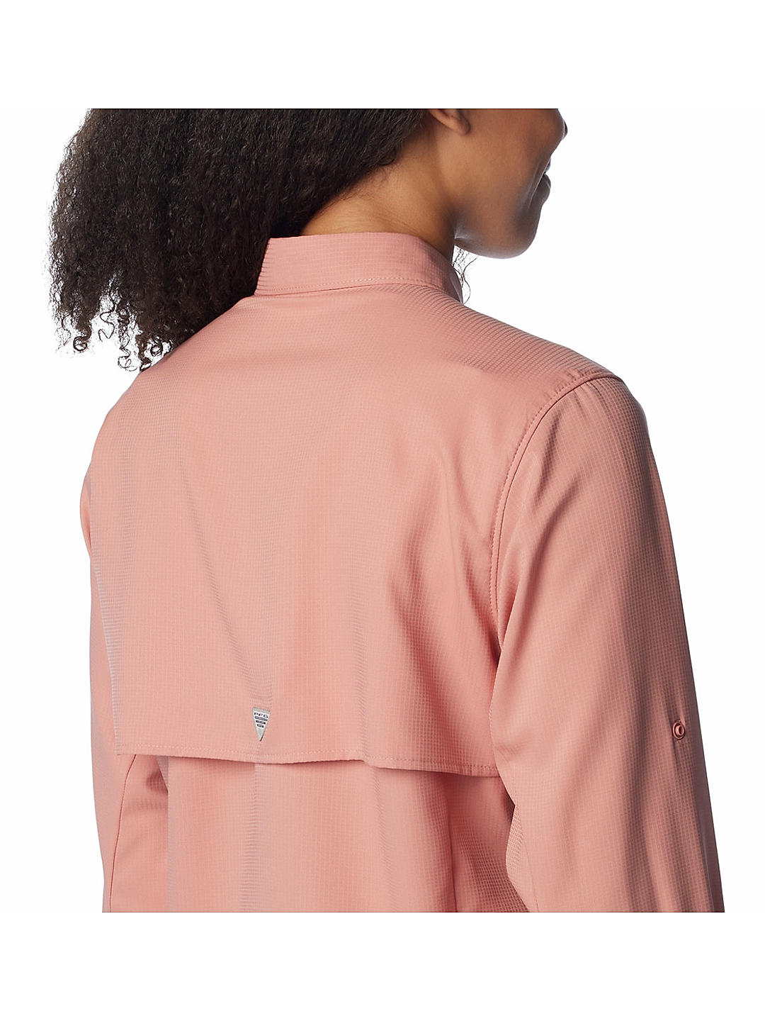 Columbia Womens Pink Omni-Wick Womens Tamiami II Long Sleeve Shirt