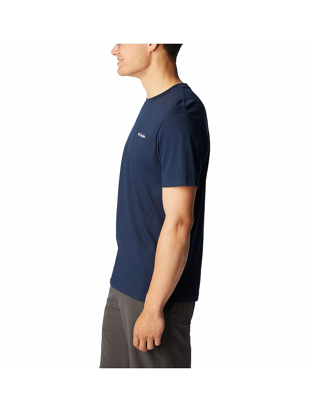 Columbia Mens Navy CSC Basic Logo Short Sleeve Tshirt