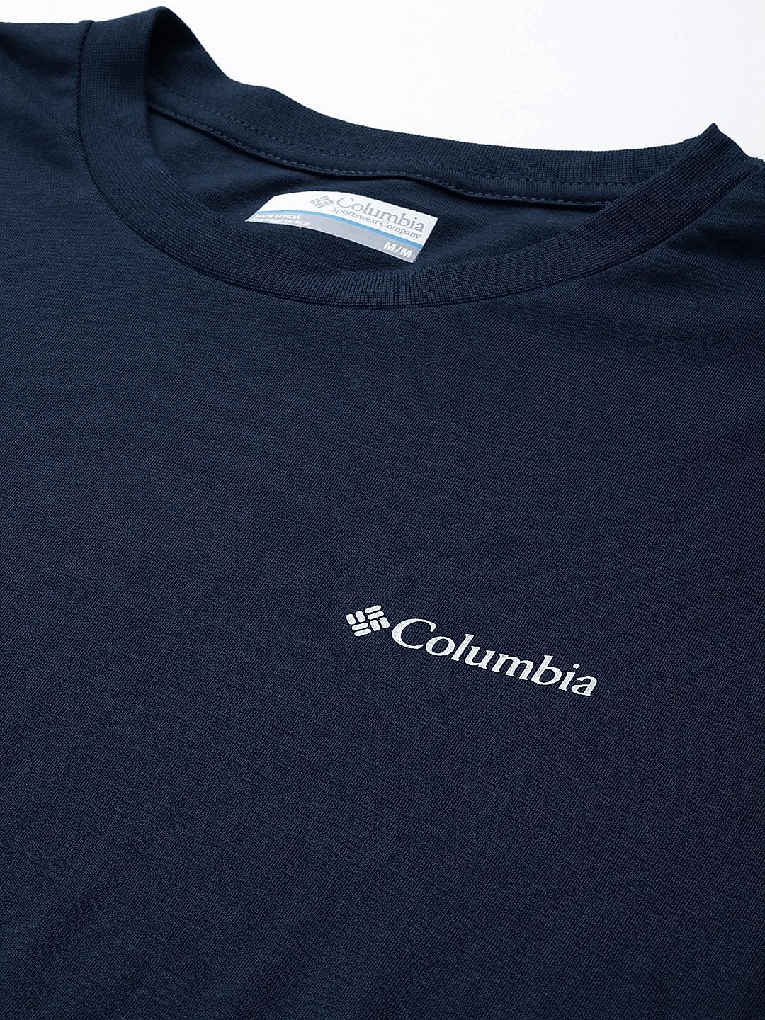 Columbia Mens Navy CSC Basic Logo Short Sleeve Tshirt