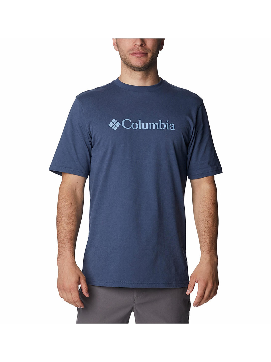 Columbia Mens Navy CSC Basic Logo Short Sleeve Tshirt