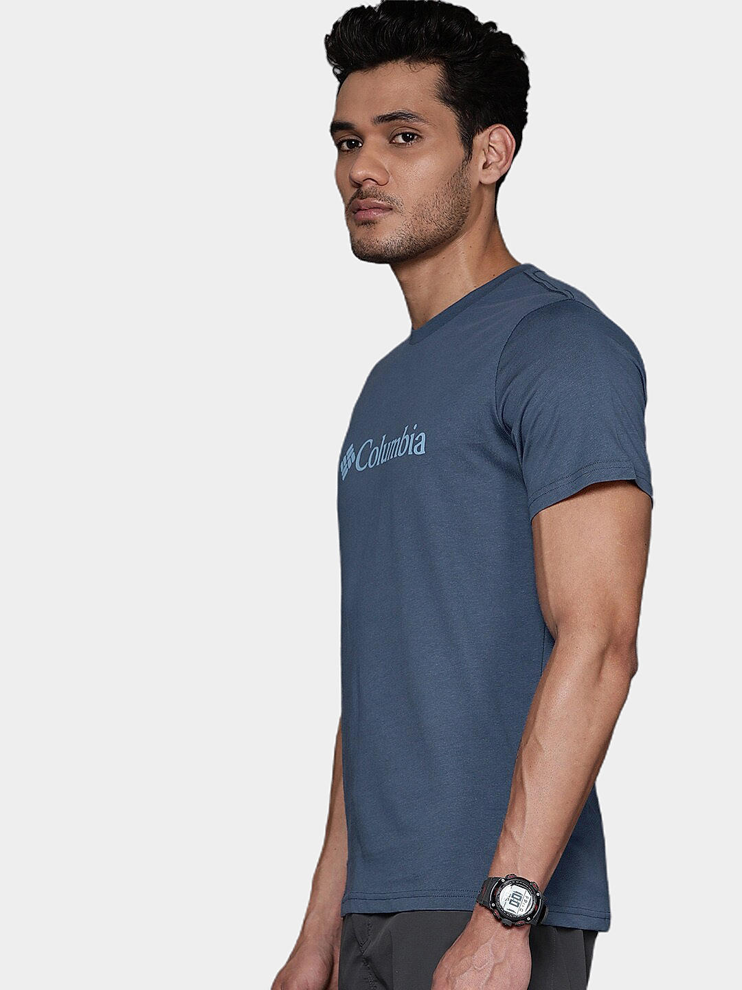 Columbia Mens Navy CSC Basic Logo Short Sleeve Tshirt