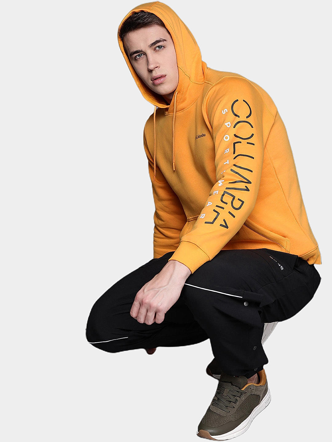 Basic orange hoodie 2025