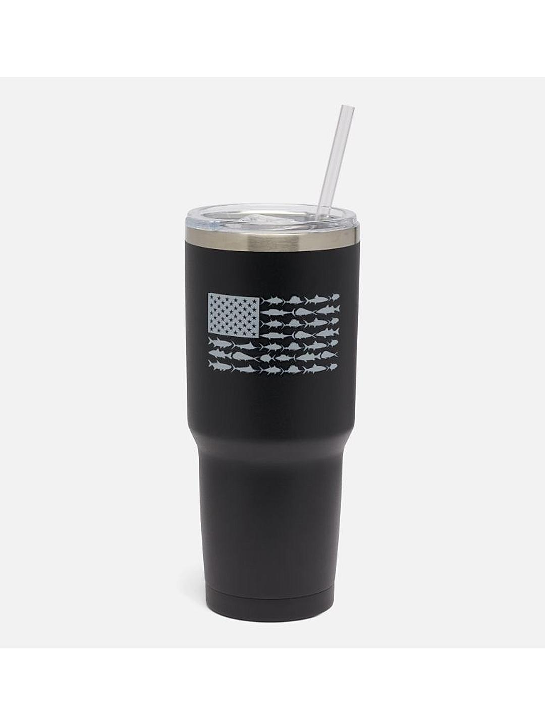 Columbia Unisex Black Stainless Steel Insulated Vacuum Hydration Bottles