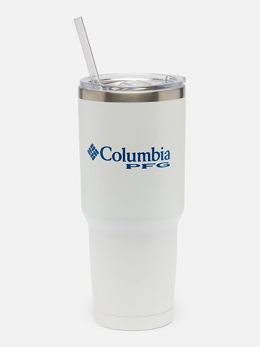 Columbia Unisex White Stainless Steel Insulated Vacuum Hydration Bottles