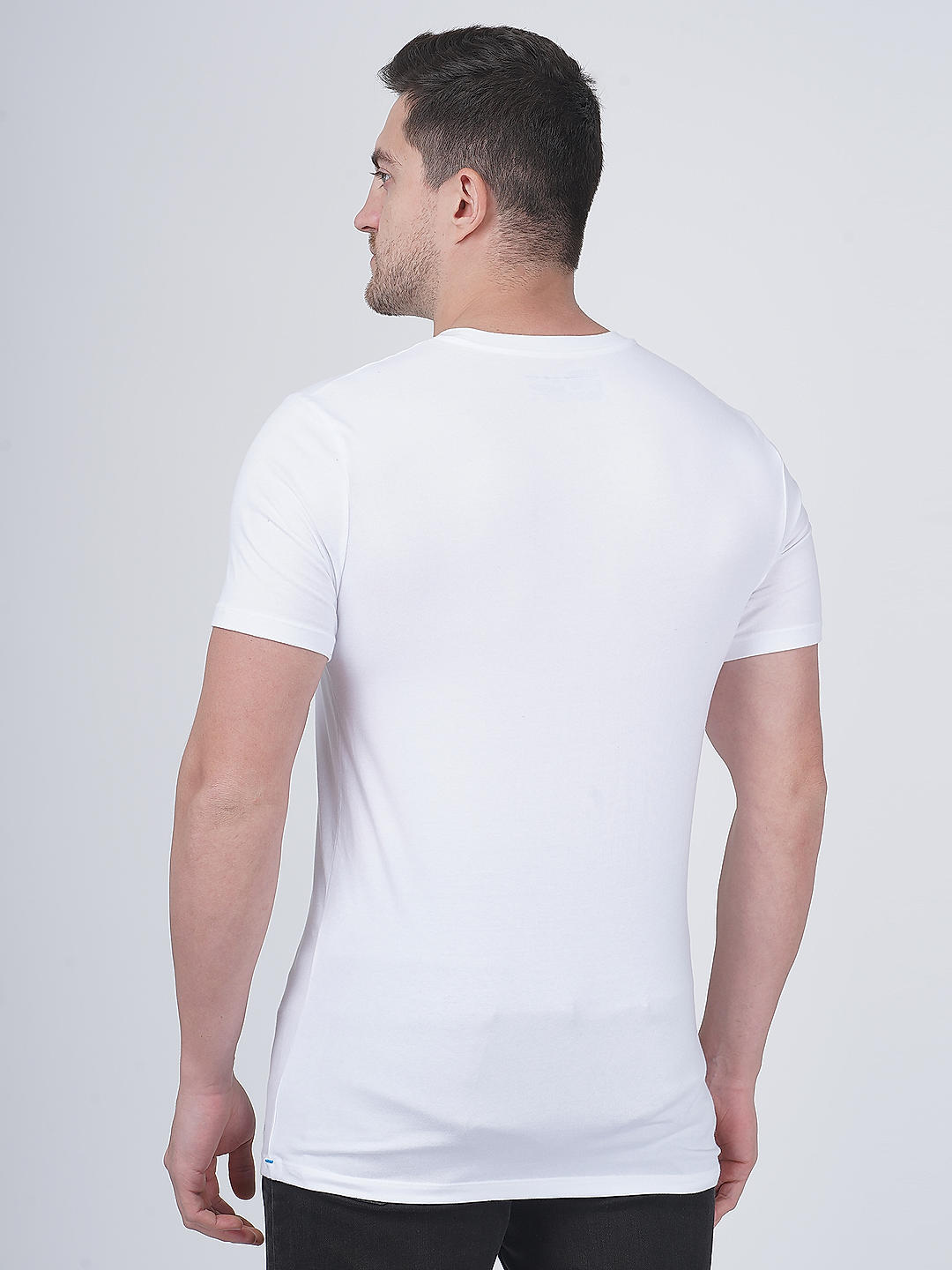 Columbia Men Black Cotton/Stretch Crew-Neck Tshirts Pack of 3 (Not Returnable)