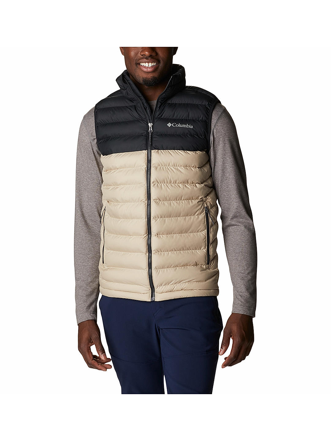 Buy Brown Powder Lite Vest for Men Online at Columbia Sportswear 488264
