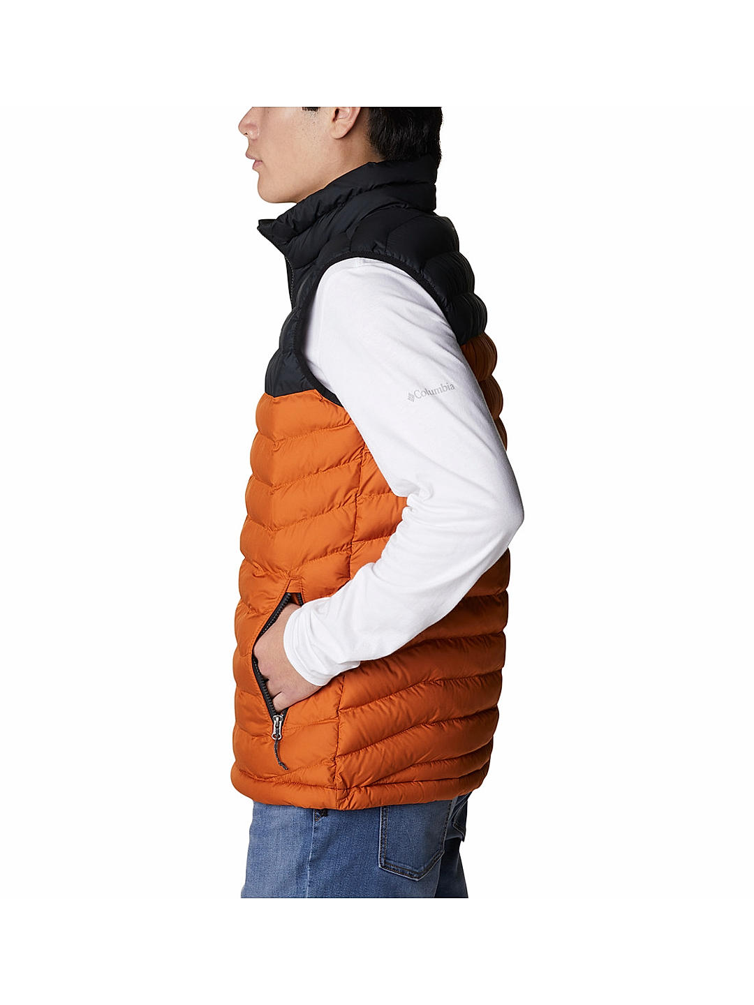 Columbia orange vest hot sale