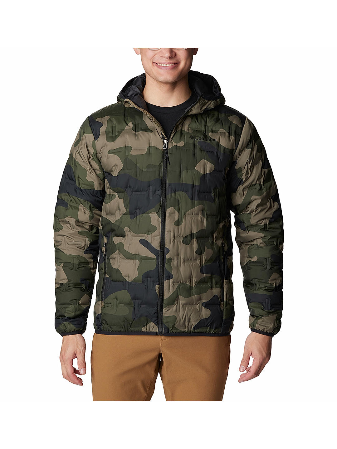Buy Green Delta Ridge Down Hooded Jacket for Men Online at Columbia Sportswear 518080