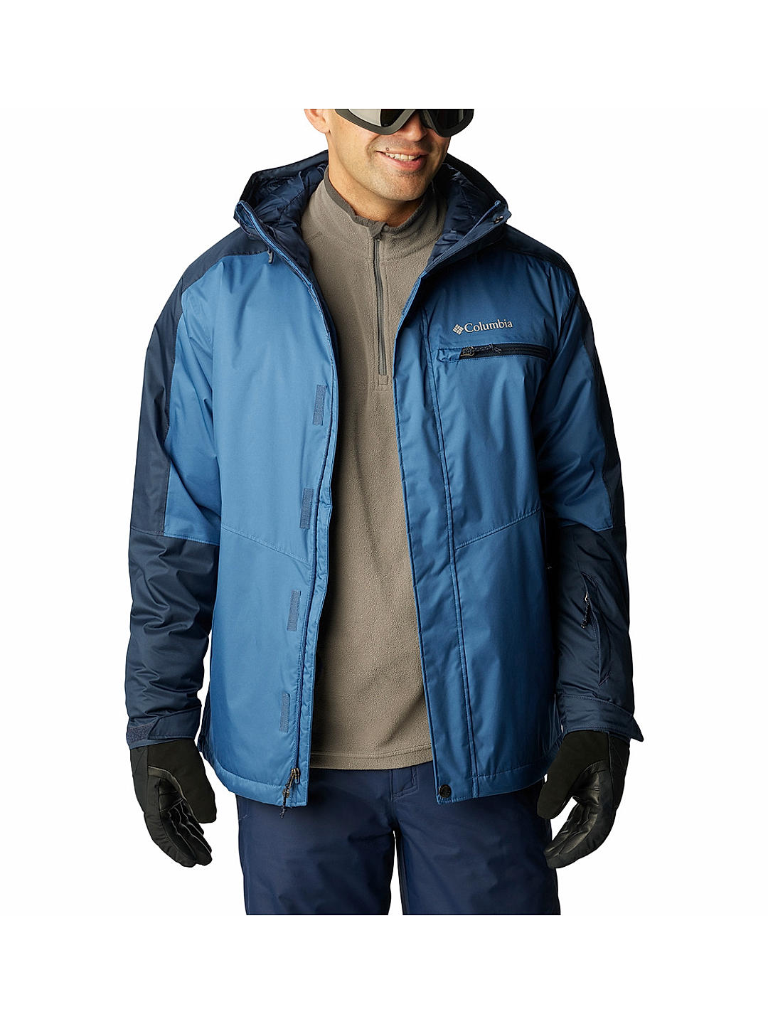 ファッションなデザイン Buy Blue Columbia at Online Men for Jacket Point Valley Mサイズ
