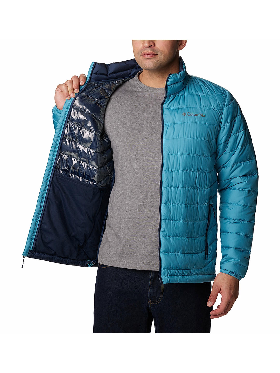 Buy Blue Powder Lite Jacket for Men Online at Columbia Sportswear 518089