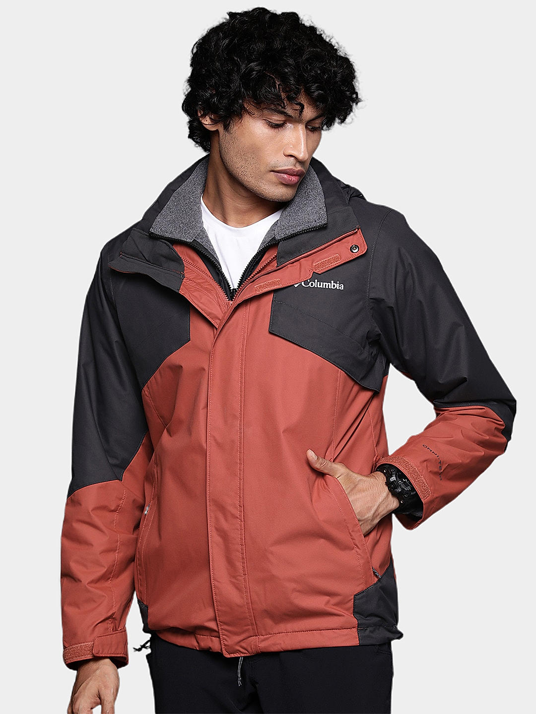 Buy Orange Bugaboo II Fleece Interchange Jacket for Men Online at Columbia Sportswear 518099