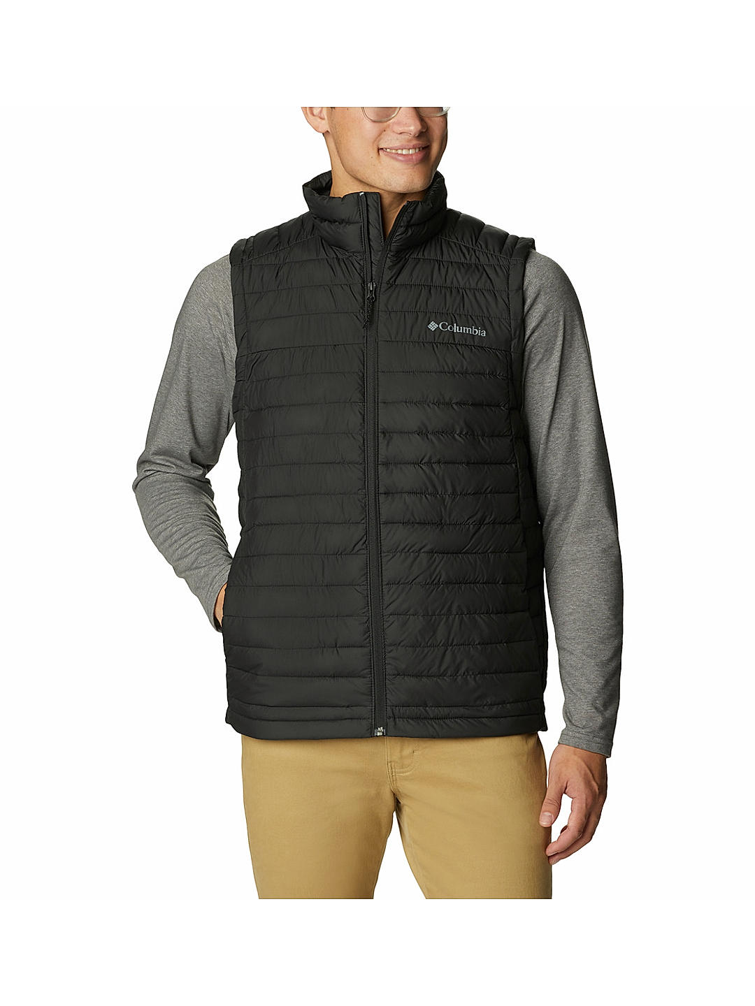 Buy Black Silver Falls Vest for Men Online at Columbia Sportswear 500810