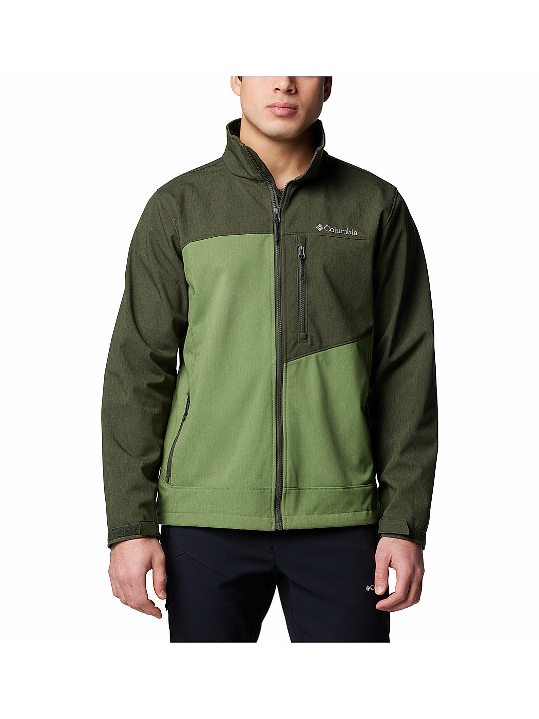 Columbia Mens Green Cruiser Valley II Softshell Jacket
