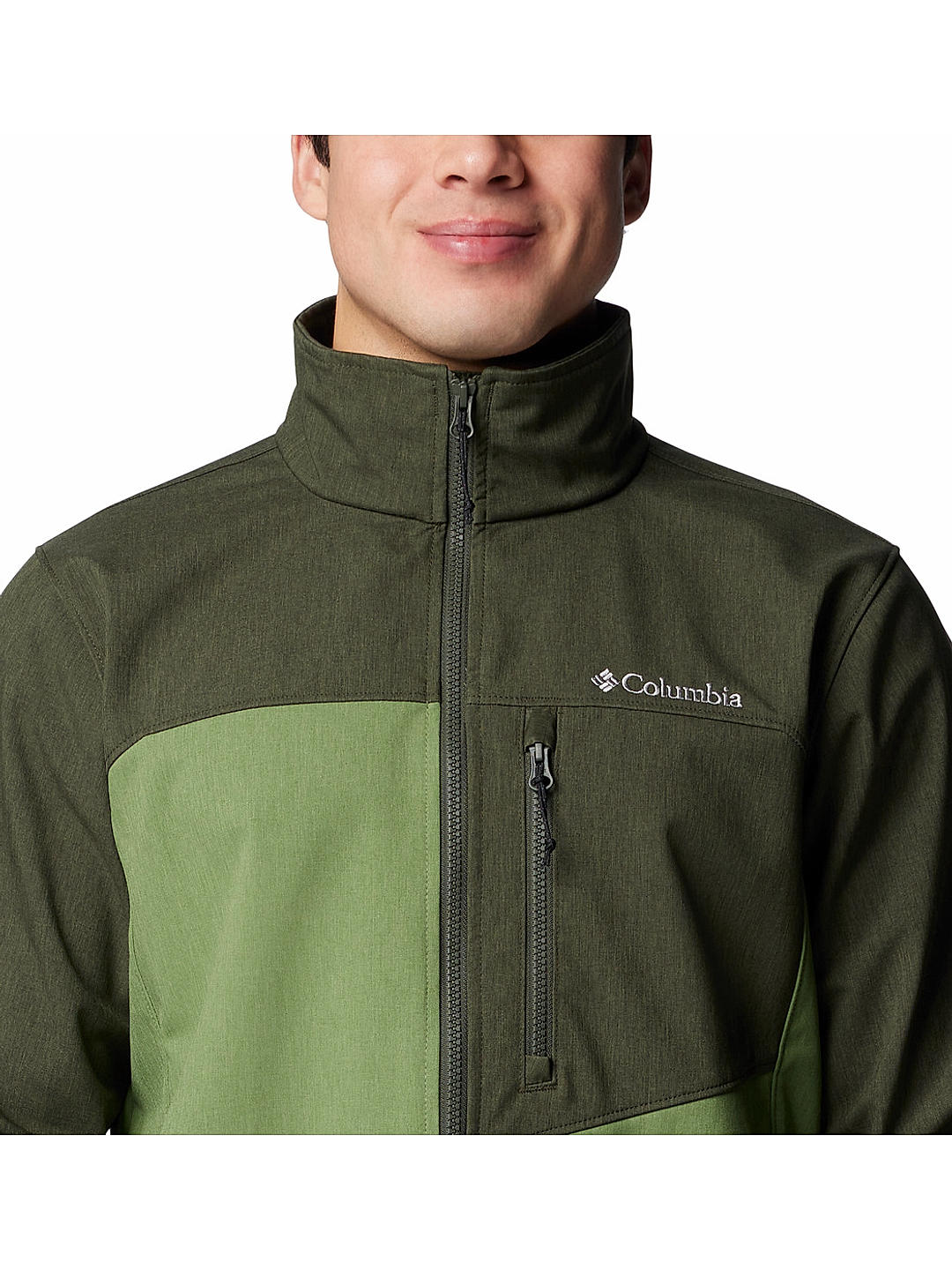Columbia green lake softshell top