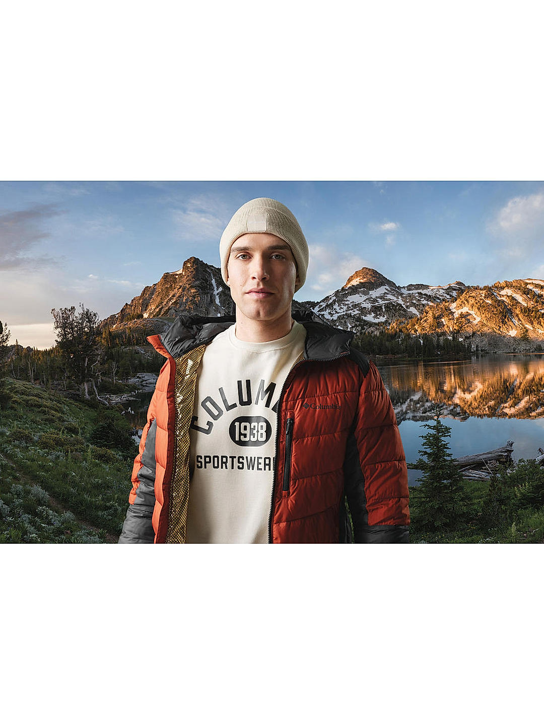 Buy Orange Labyrinth Loop Hooded Jacket for Men Online at Columbia Sportswear 518118
