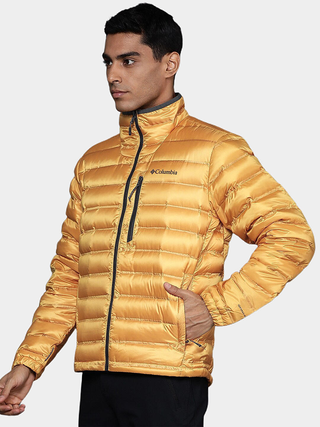 Columbia 700 down jacket omni heat top