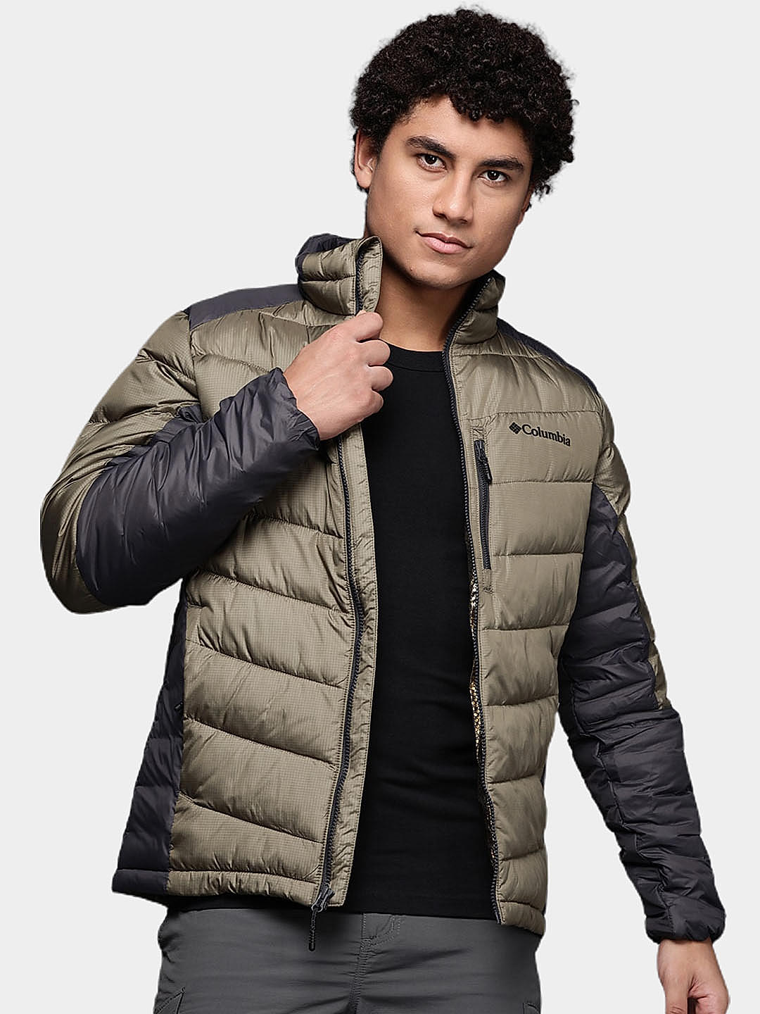 Columbia Mens Green Omni-Heat Infinity Labyrinth Loop Jacket