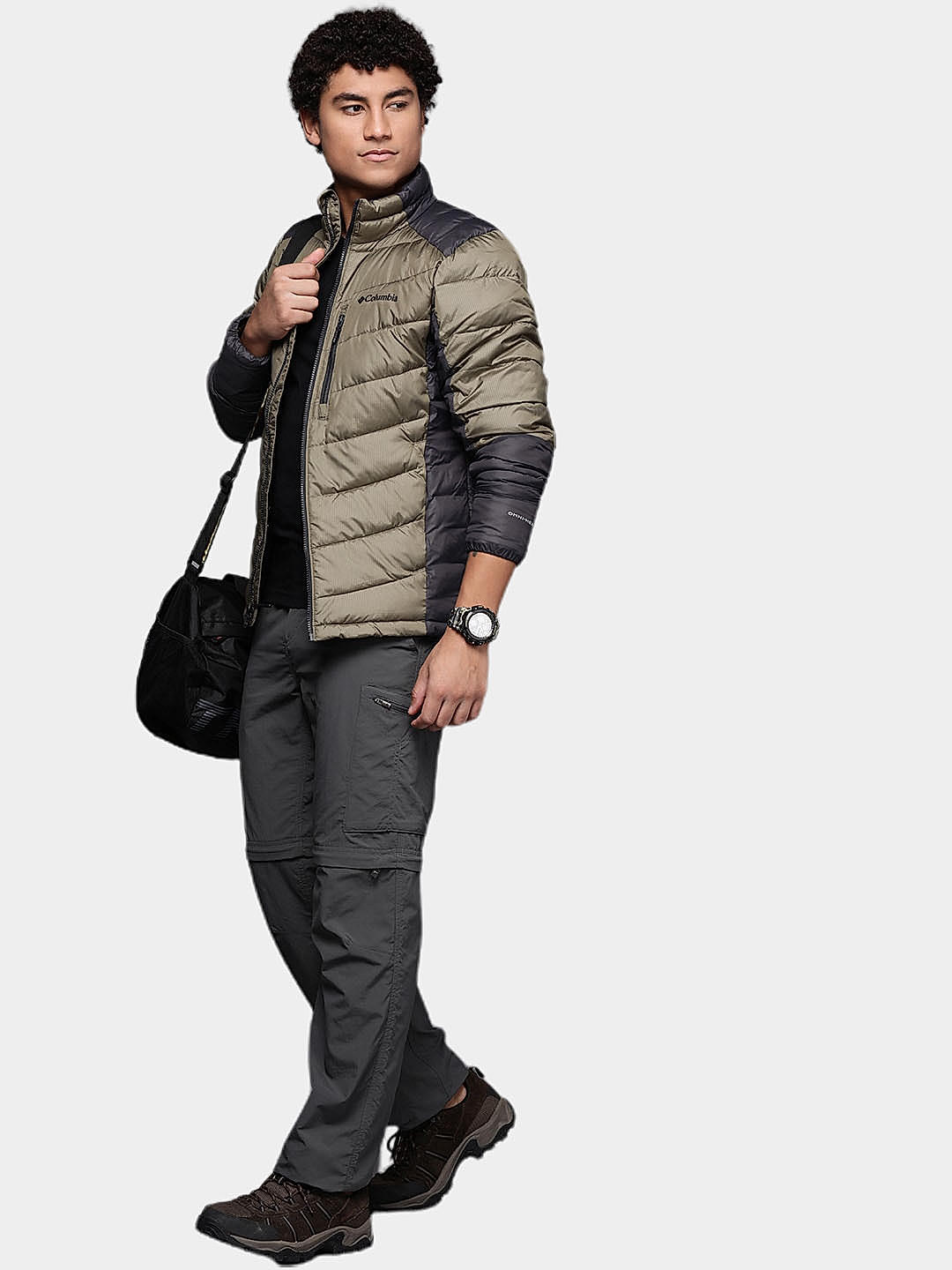 Columbia Mens Green Omni-Heat Infinity Labyrinth Loop Jacket