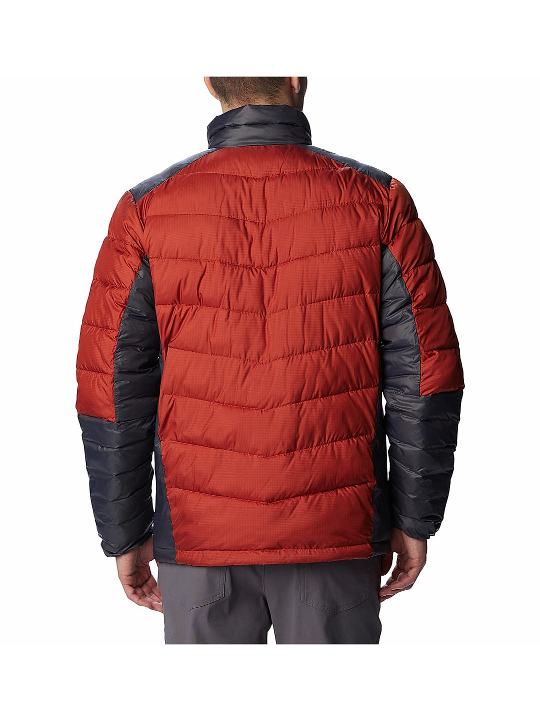 Columbia Mens Orange Omni-Heat Infinity Labyrinth Loop Jacket