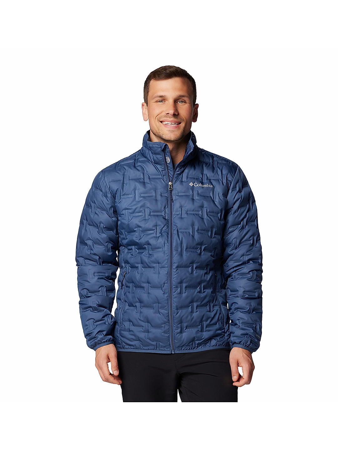 Buy Blue Omni Heat Reflective Delta Ridge II Down Jacket for Men Online at Columbia 535164
