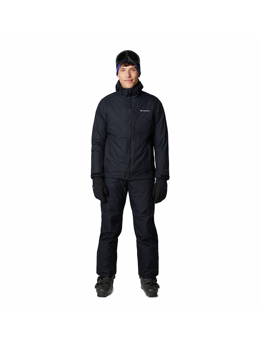 Columbia Mens Black Omni-Heat Reflective Whirlibird V Interchange Jacket