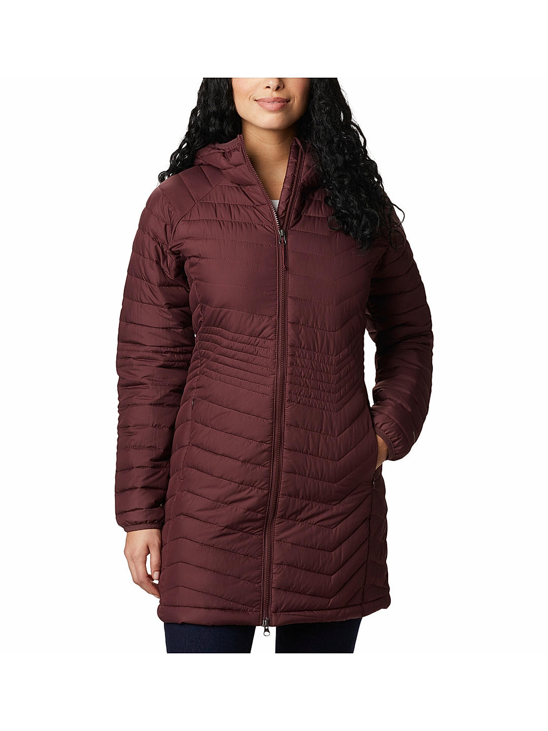 Maroon columbia jacket store