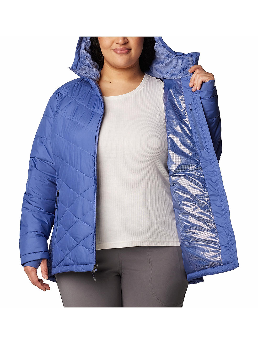 Buy Purple Heavenly Hooded Jacket for Women Online at Columbia Sportswear 528360