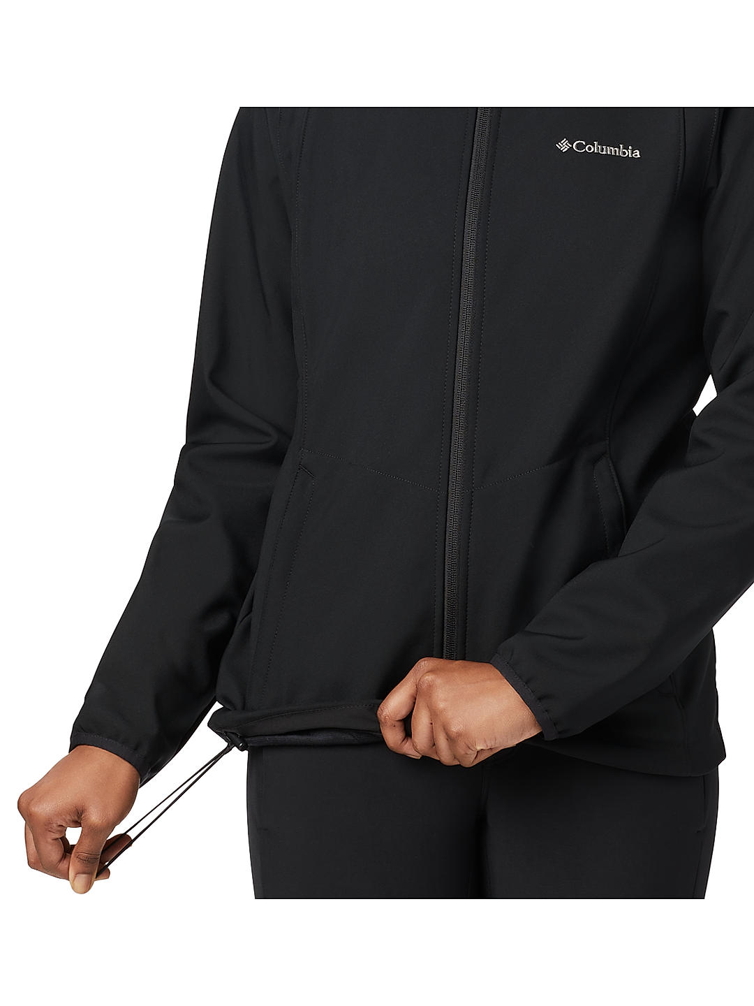 Columbia Womens Black  Kruser Ridge II Softshell Water and Wind Resistant Jacket