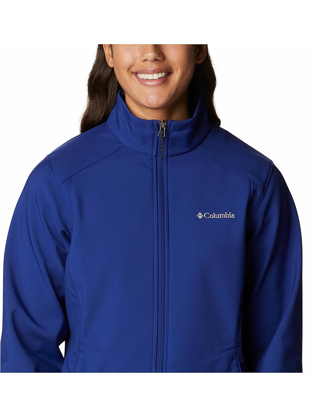Columbia Womens Blue  Kruser Ridge II Softshell Water and Wind Resistant Jacket