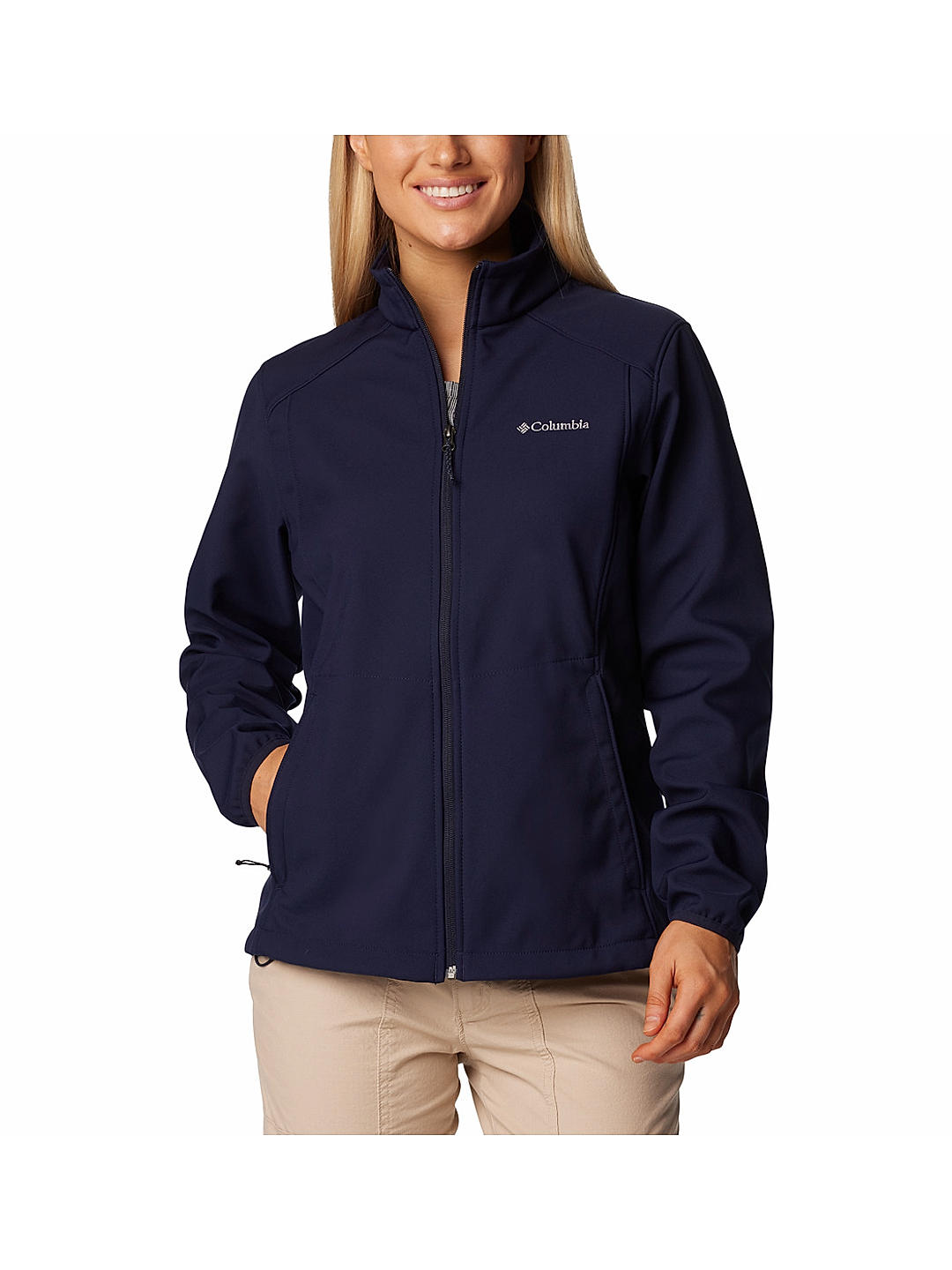 Columbia Womens Blue  Kruser Ridge II Softshell Water and Wind Resistant Jacket