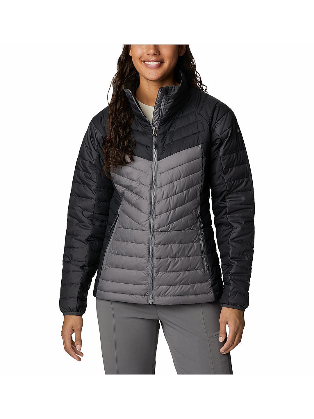 Buy Grey Powder Lite Ii Full Zip Jacket for Women Online at Columbia Sportswear 488337