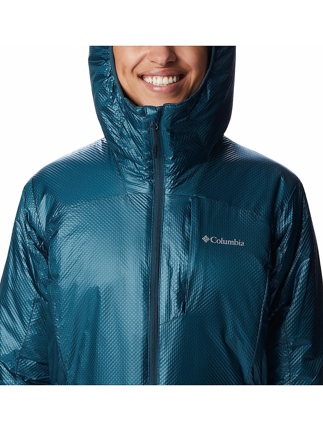 Navy blue columbia jacket womens discount