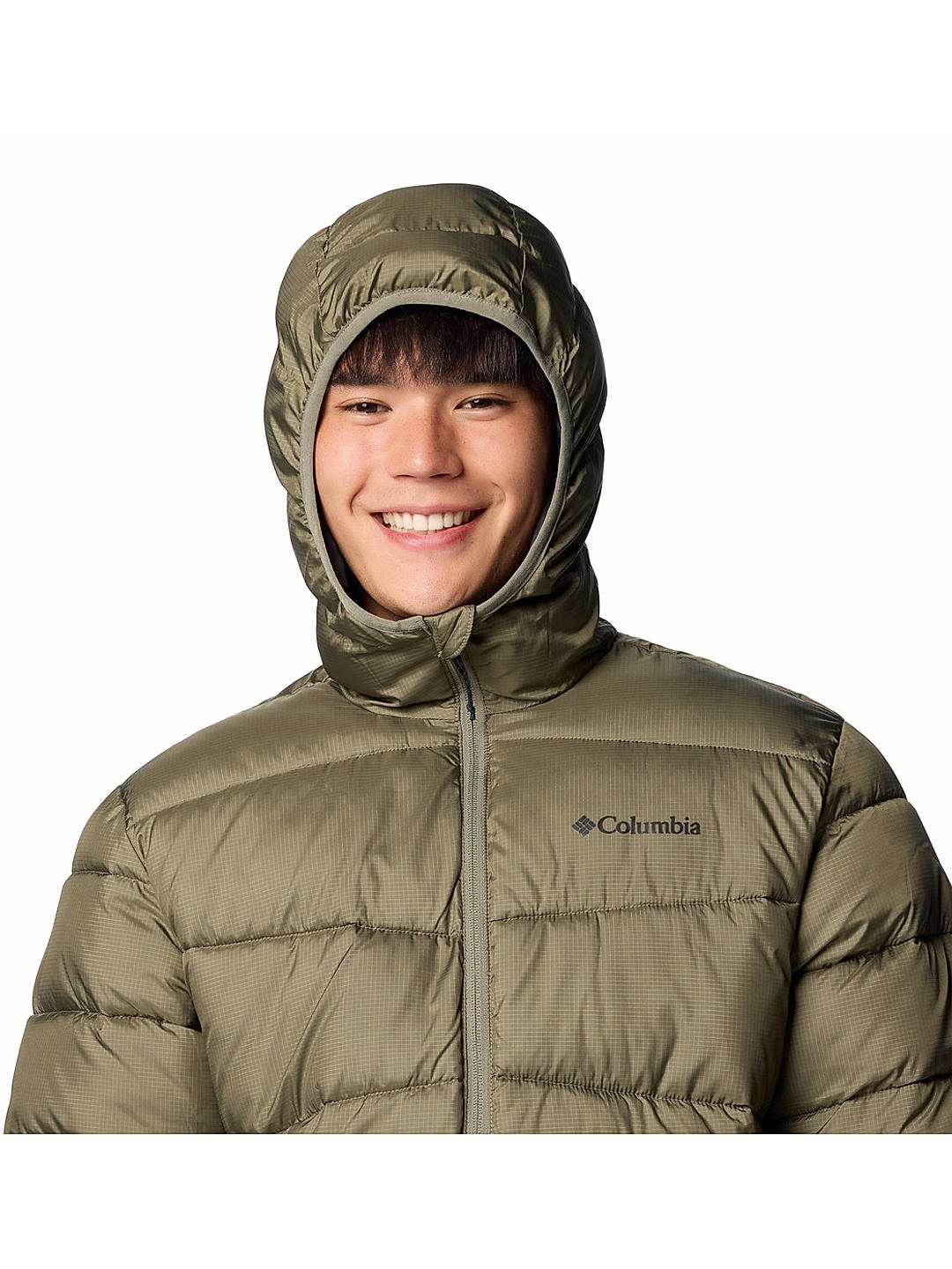 Columbia Mens Green Omni-Heat Reflective Fivemile Butte II Jacket