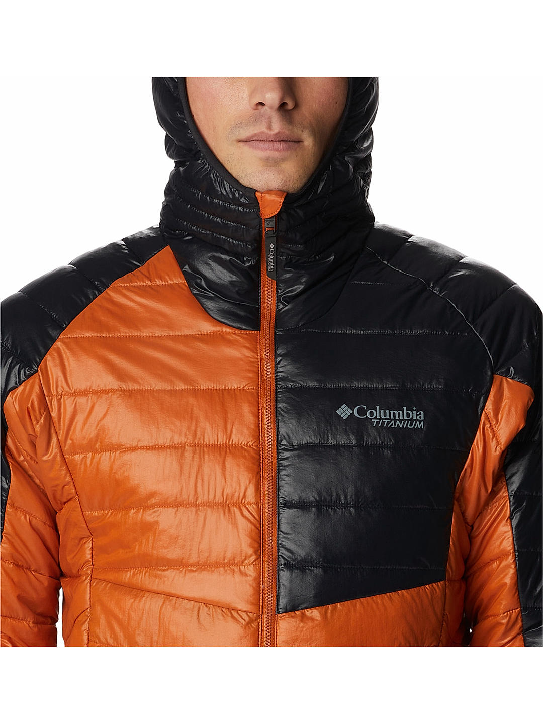 Buy Orange Platinum Peak Hooded Jacket for Men Online at Columbia Sportswear 488345