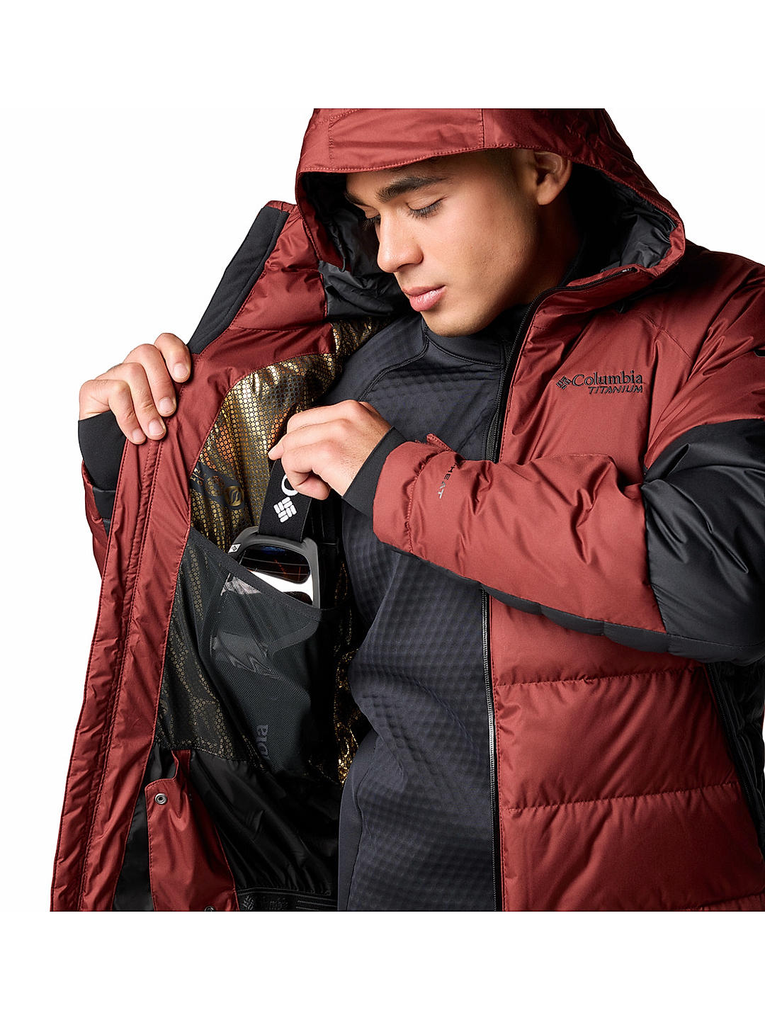 Buy Columbia Mens Red Omni-Heat Infinity Roaring Fork II Buy Columbia Mens Red Omni-Heat Infinity Roaring Fork II