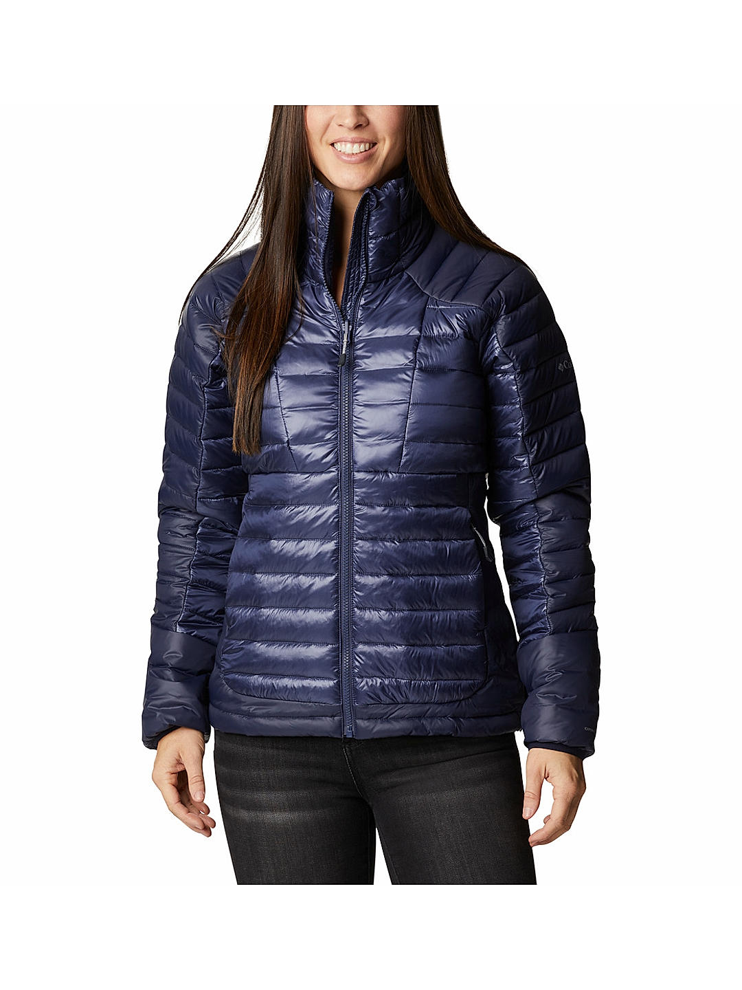 Columbia Womens Blue Omni-Heat Infinity Labyrinth Loop Jacket