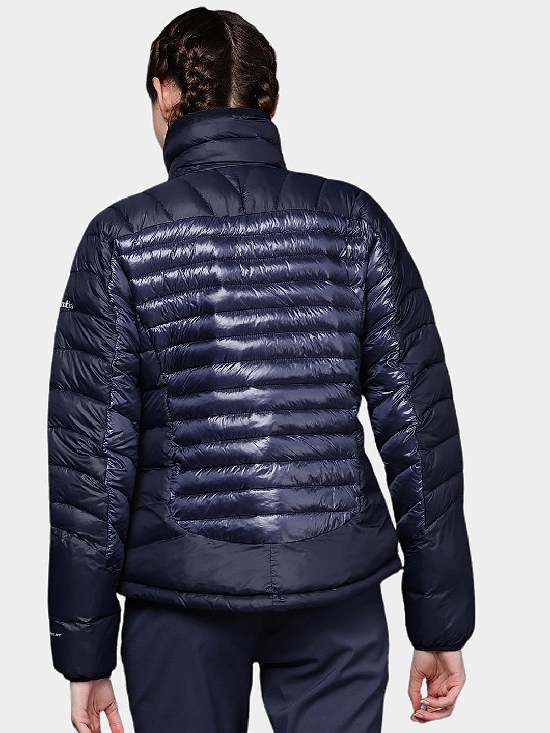 Columbia Womens Blue Omni-Heat Infinity Labyrinth Loop Jacket