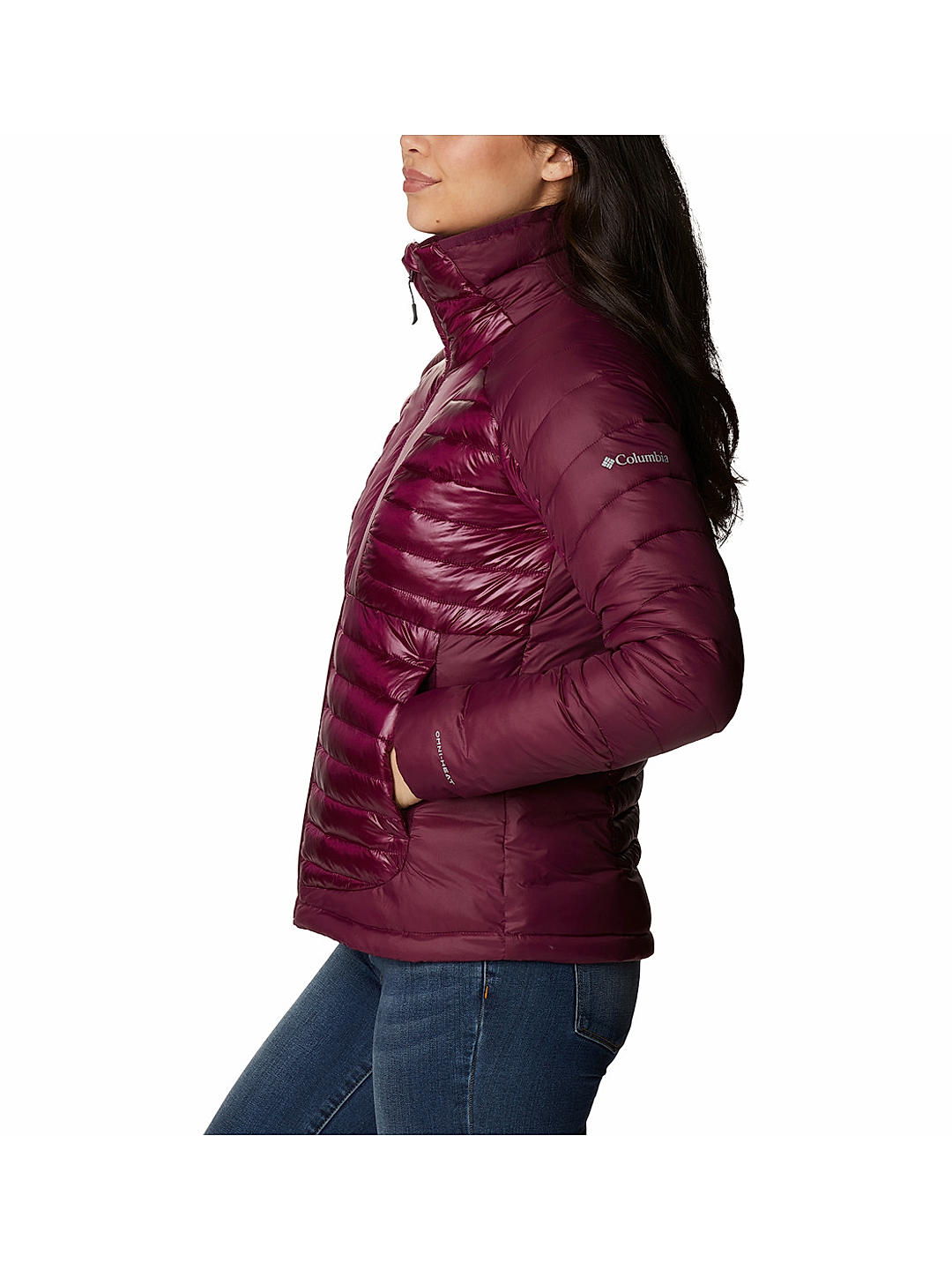 Columbia Womens Purple Omni-Heat Infinity Labyrinth Loop Jacket