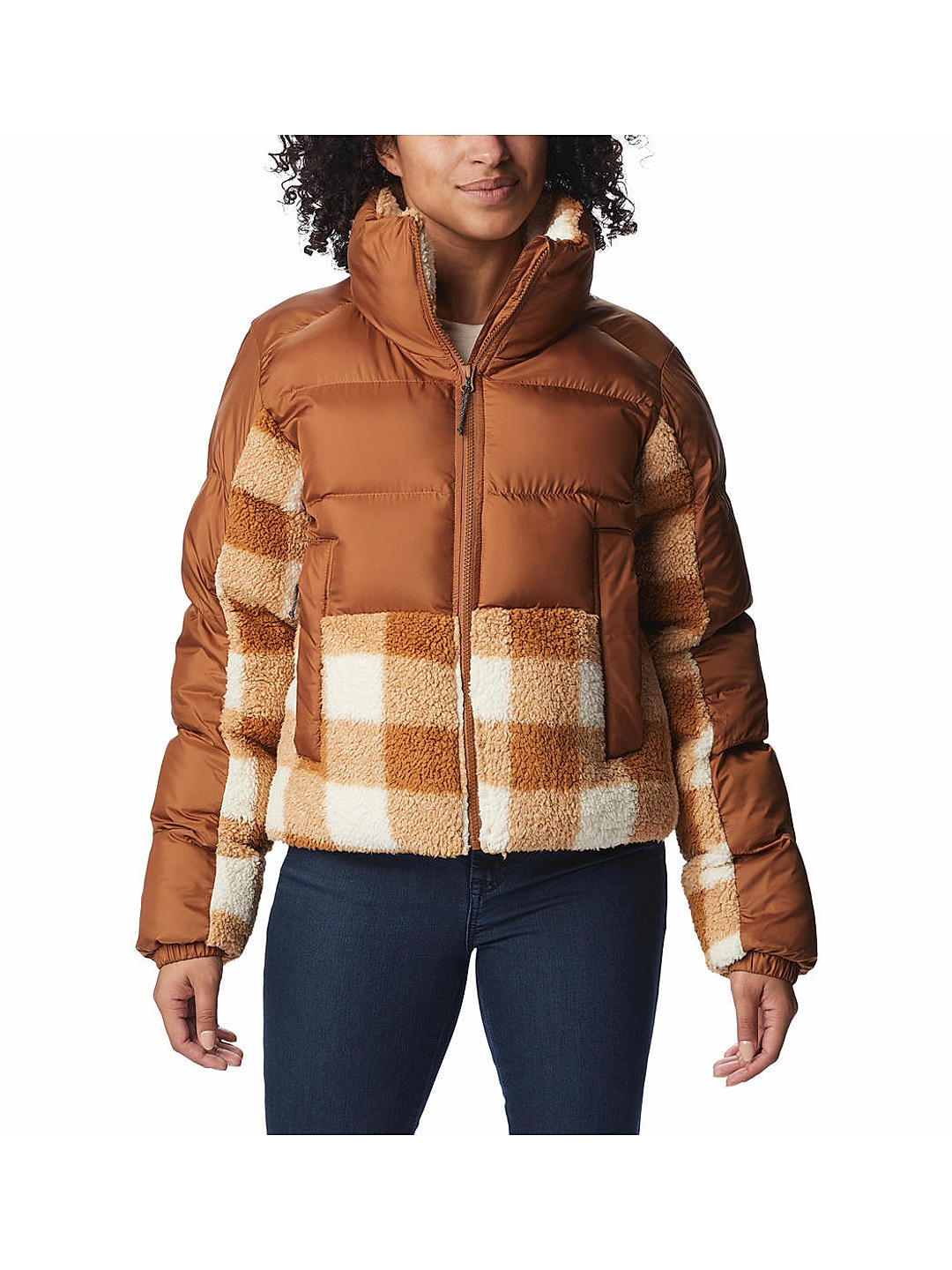 Buy Brown Leadbetter Point Sherpa Hybrid for Women Online at Columbia Sportswear 518154
